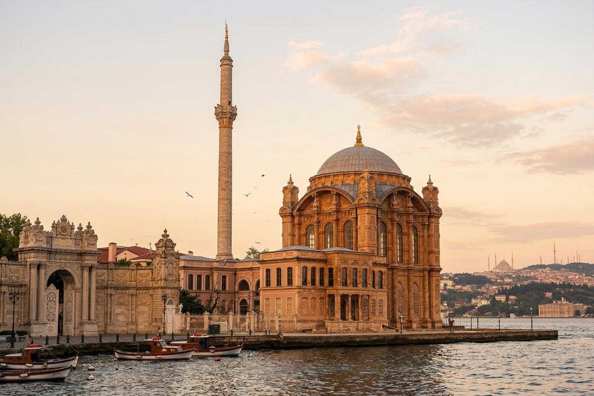 Dolmabahçe’s Verfijnde Buren: Bezmialem Valide Sultan-moskee en Architectuur