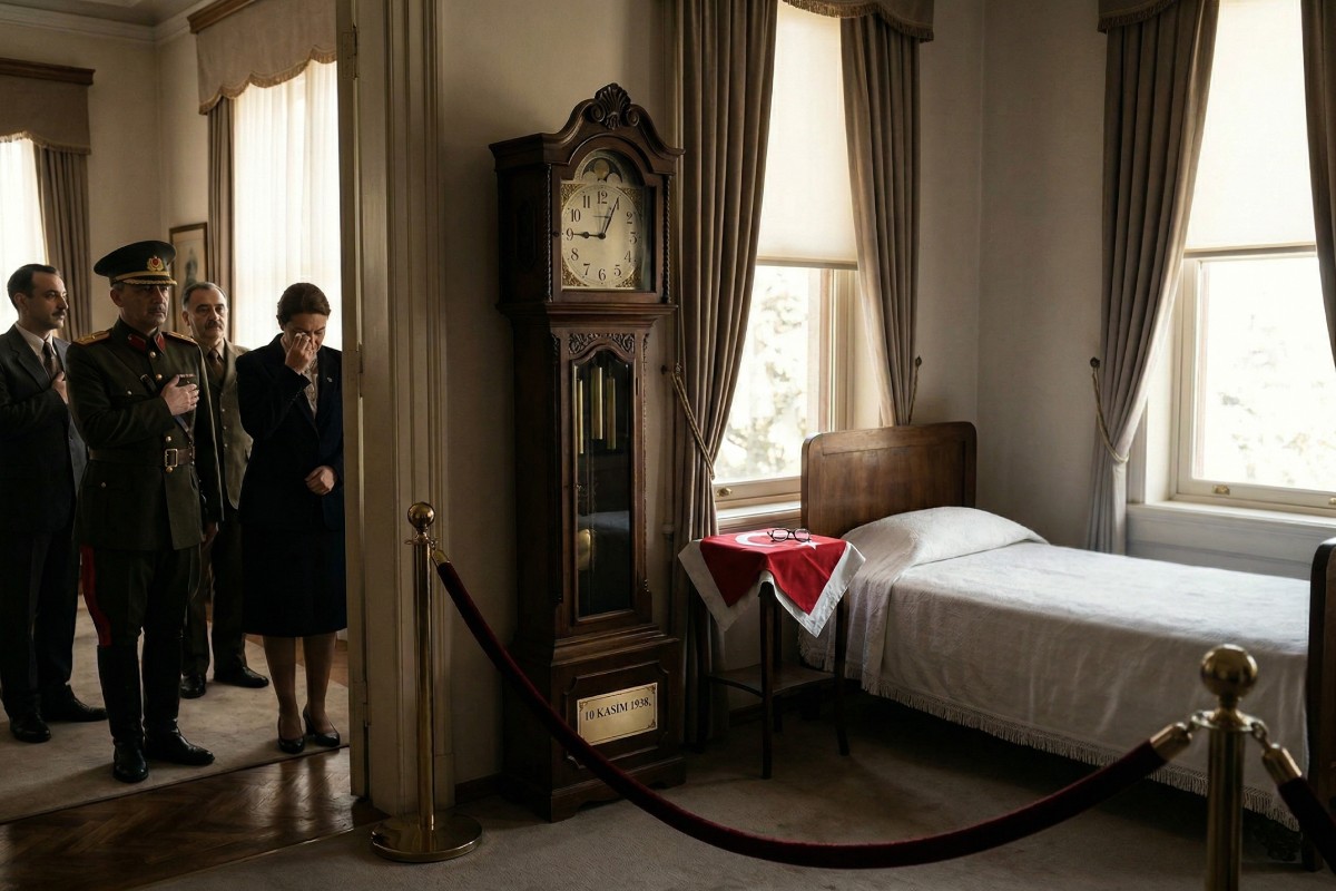 وداع حزين: غرفة أتاتورك في قصر دولما بهتشة وأهميتها التاريخية