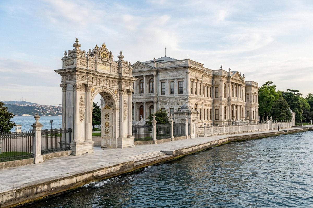 A História e as Riquezas Arquitetônicas do Palácio Dolmabahçe